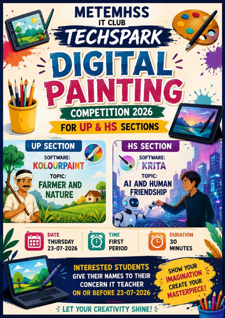 Digital Painting Competition – Winners-IT Club TECHSPARK