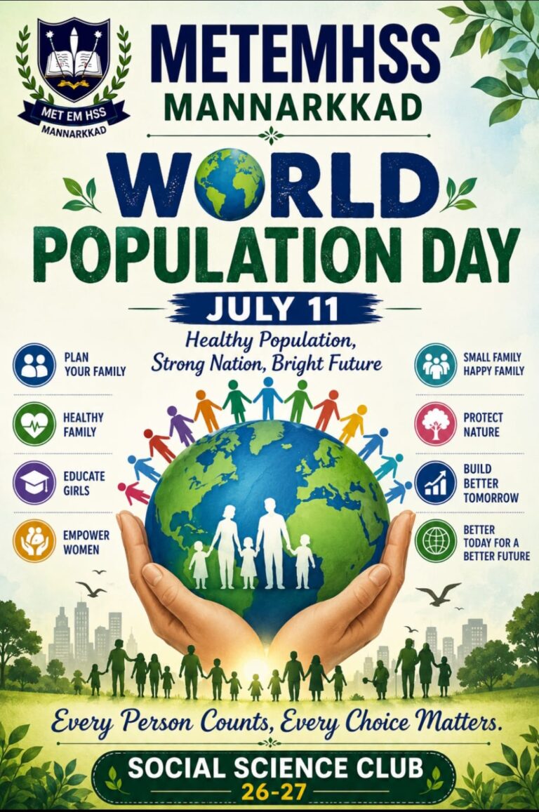 🌍 World Population Day 2026 🌍-Social Science Club ASTRA