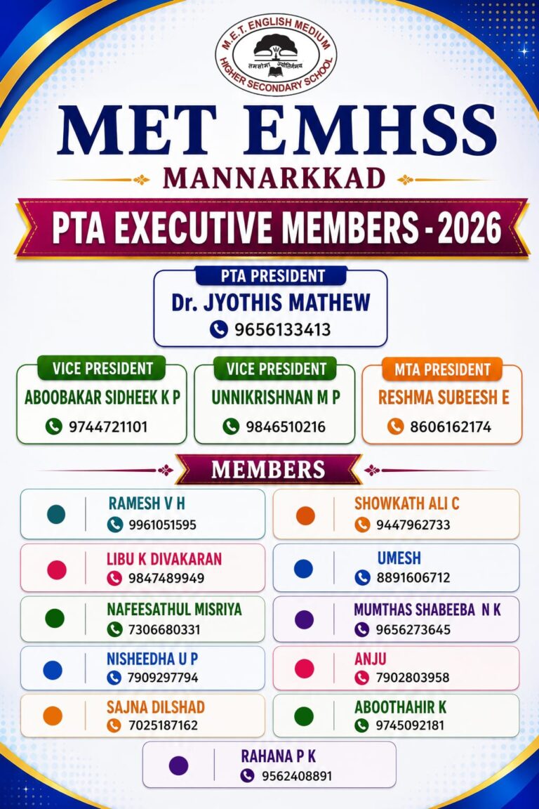 PTA Executive Members 2026