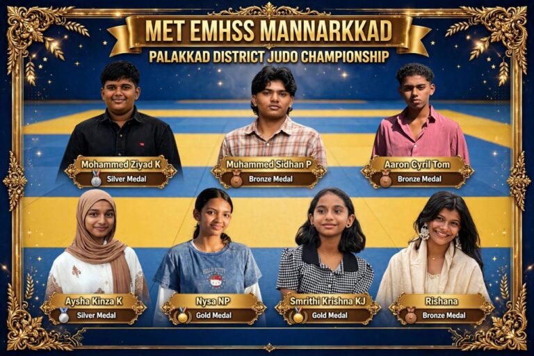 MET EMHSS MANNARKKAD CELEBRATES JUDO CHAMPIONS!-SPORTS CLUB