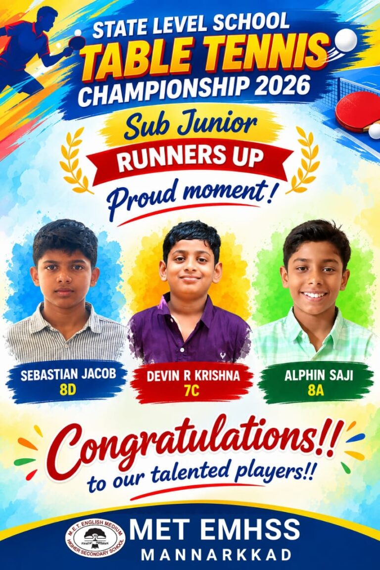 State-Level School Table Tennis Championship 2026 – A Proud Achievement!